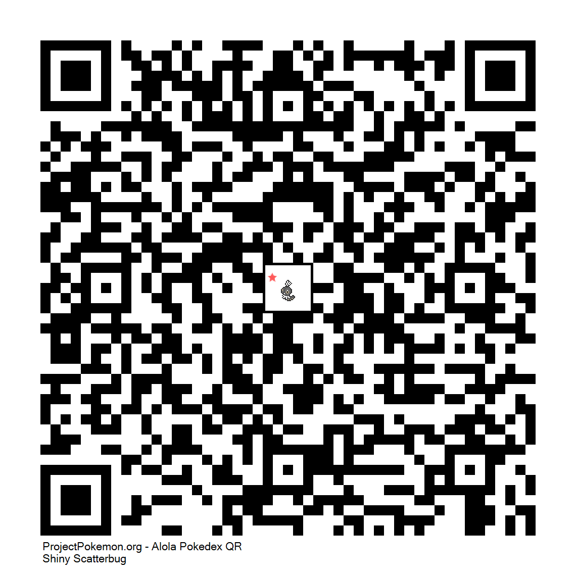 Cdigo QR de Scatterbug variocolor